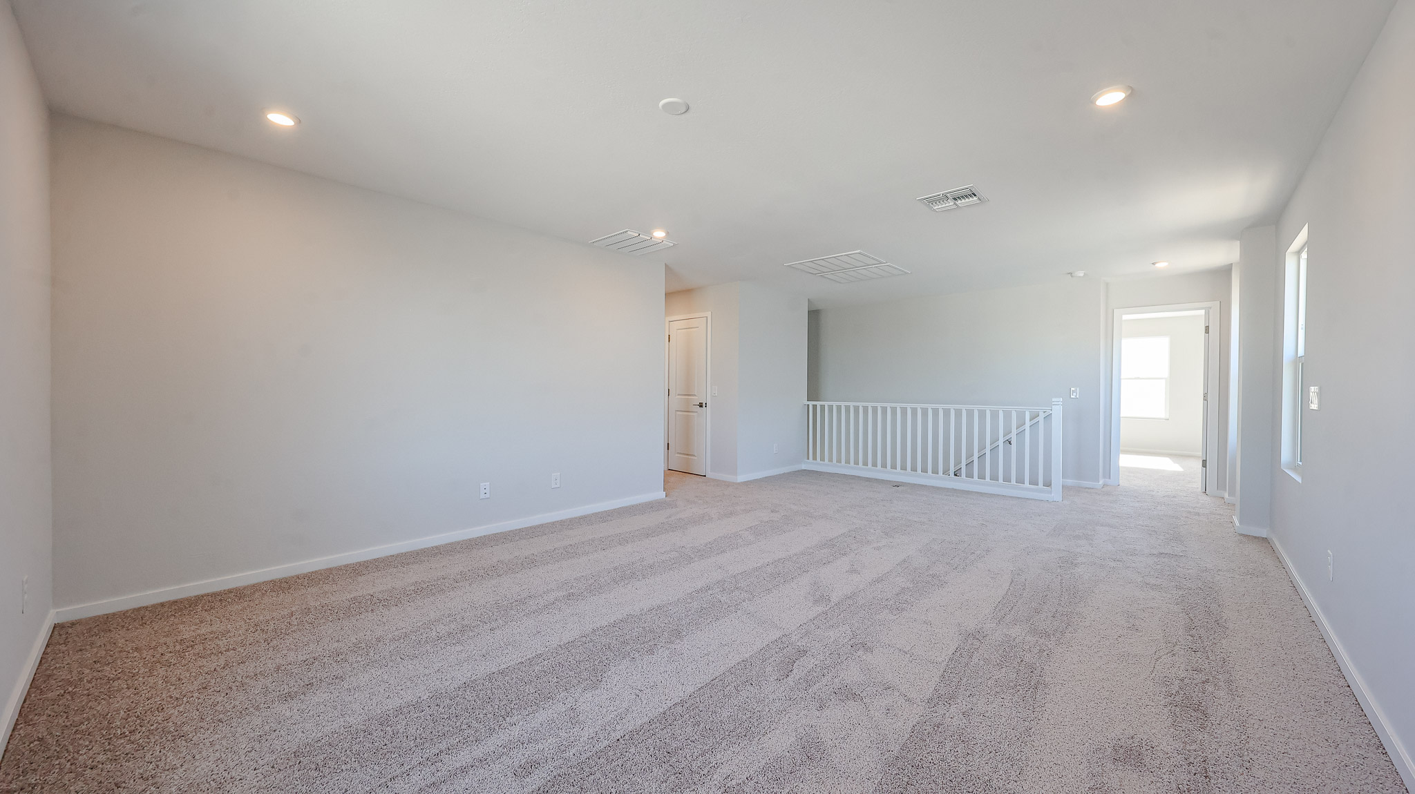 A large empty room.
