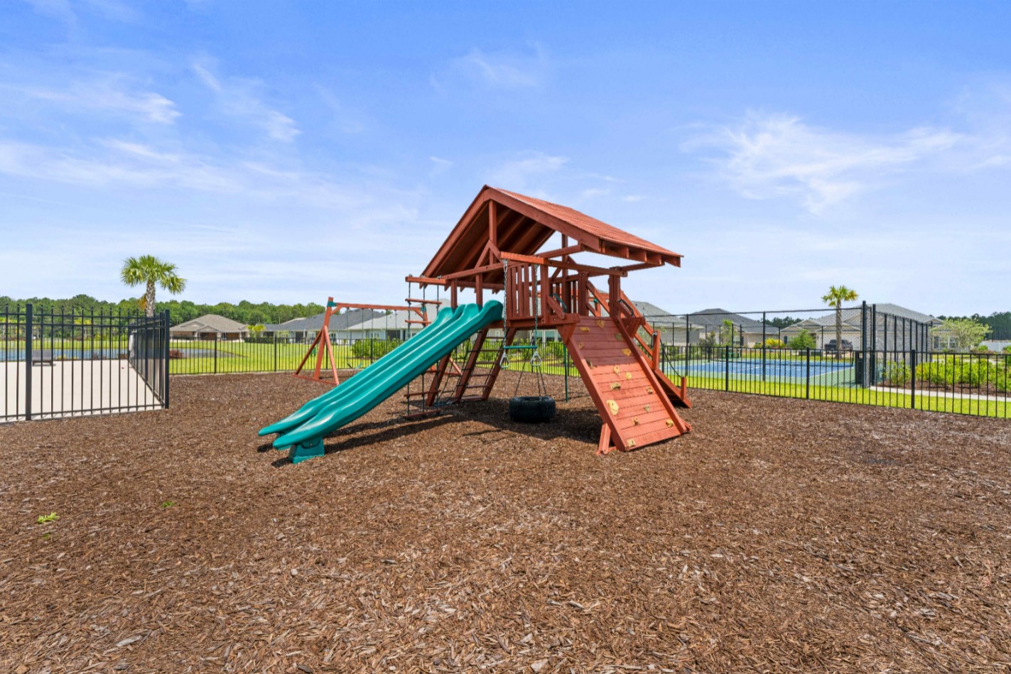 Camden Woods Amenity Playground with Playset and Swings in Kingsland, GA