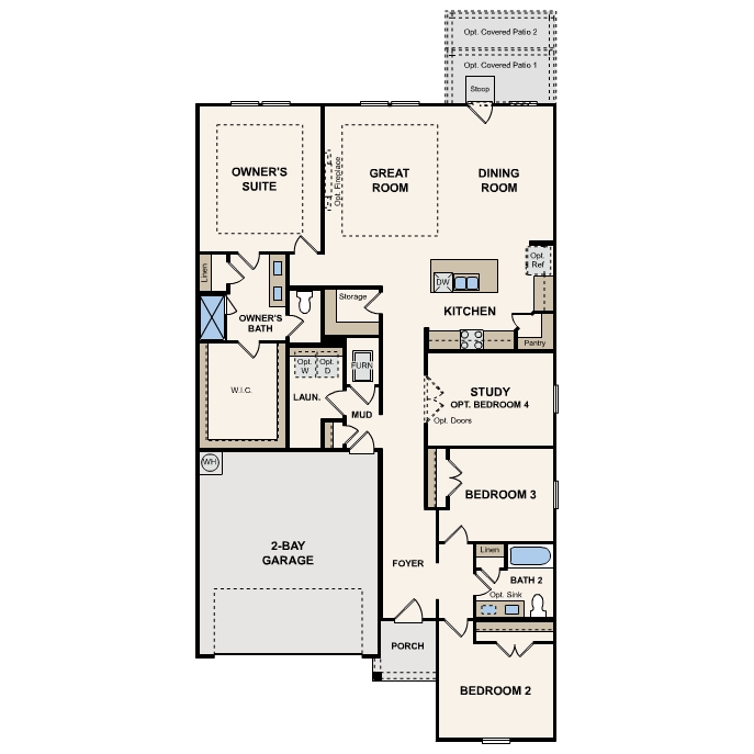 erie plan, first floor