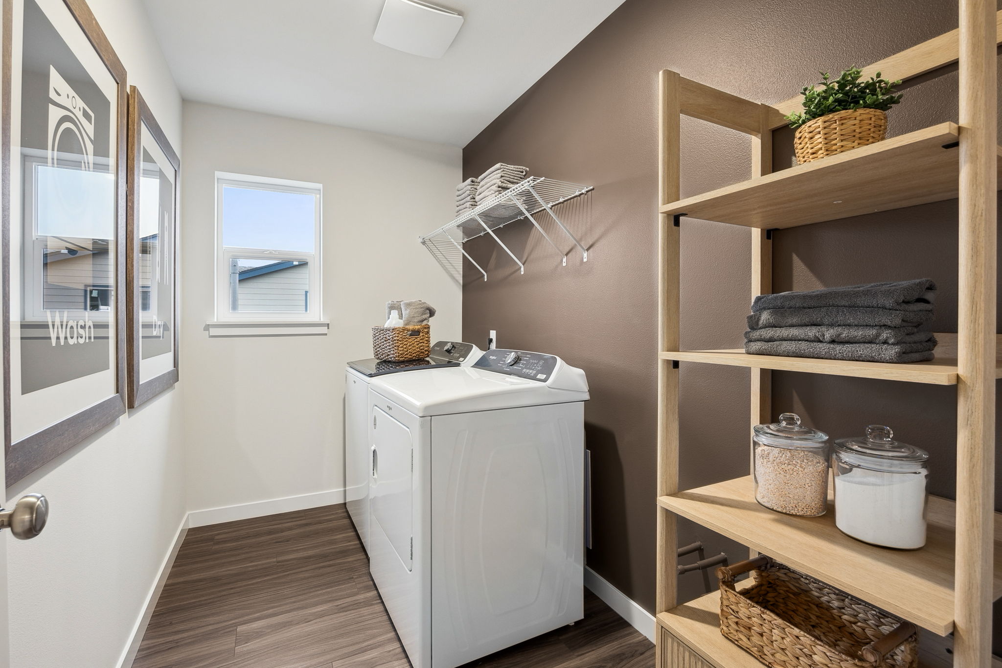 A small white kitchen.